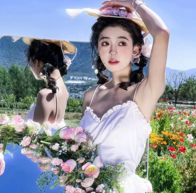 采蘑菇的夫妇